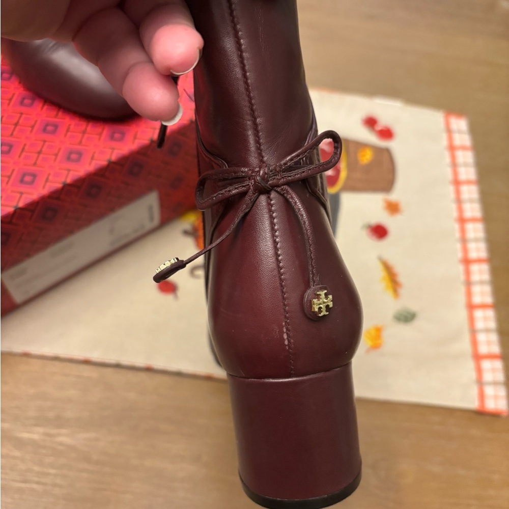 Tory Burch Laila Leather Booties - Picture 14 of 14